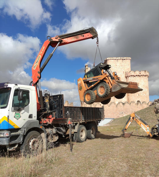Excavadoras mini y maquinaria en Segovia